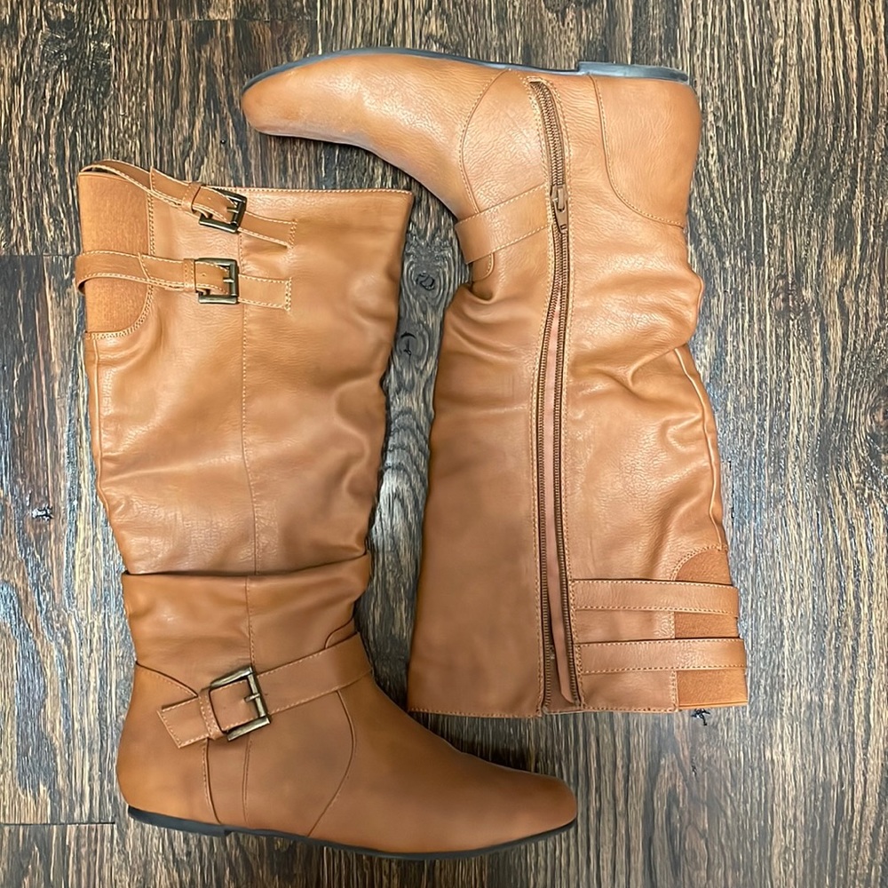 Brown boots